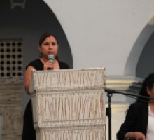 Foto Comisionada del IMIPE, Mireya Arteaga